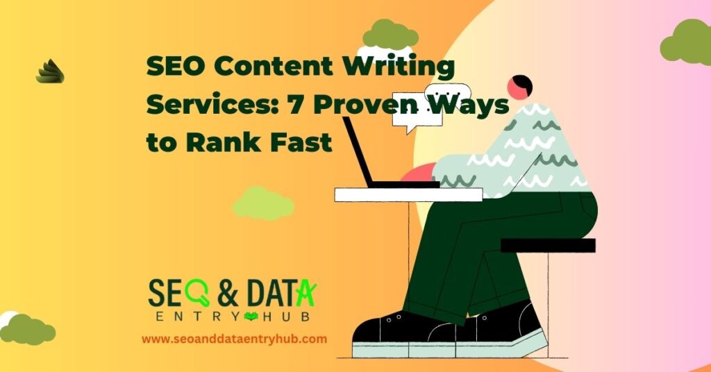 We provide the best SEO content writing services