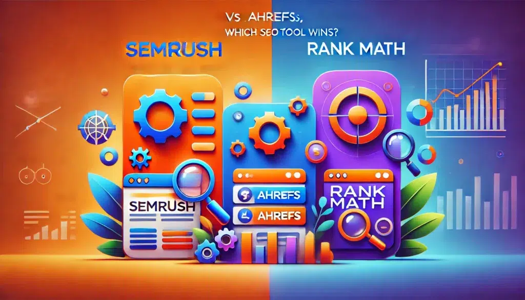 Semrush vs Ahrefs vs Rank Math