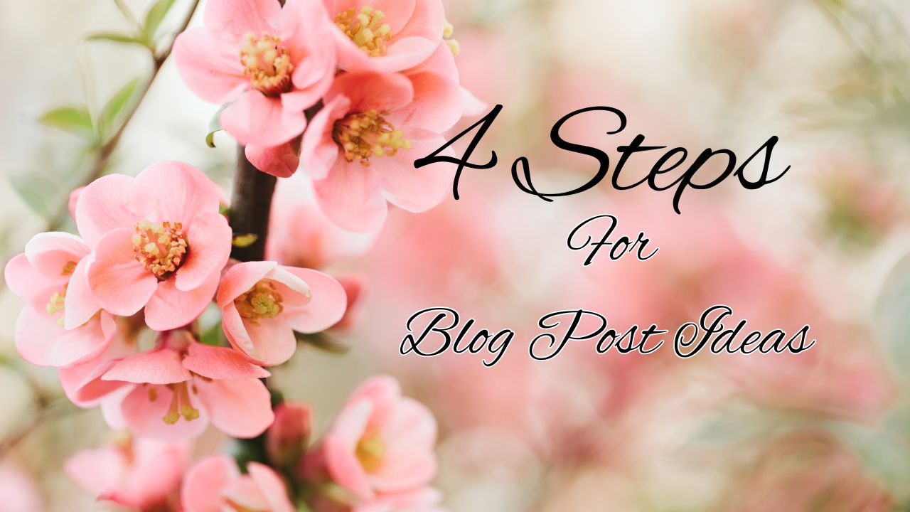 %SEO and Data Entry Hub% Blog Post Ideas - 4 steps framework