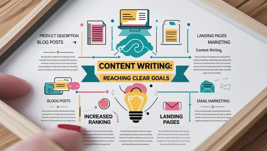 To answer the question what is content writing, "Content writing means creating written material—like blog posts, product descriptions, landing pages, or email copy—that helps you reach clear goals."